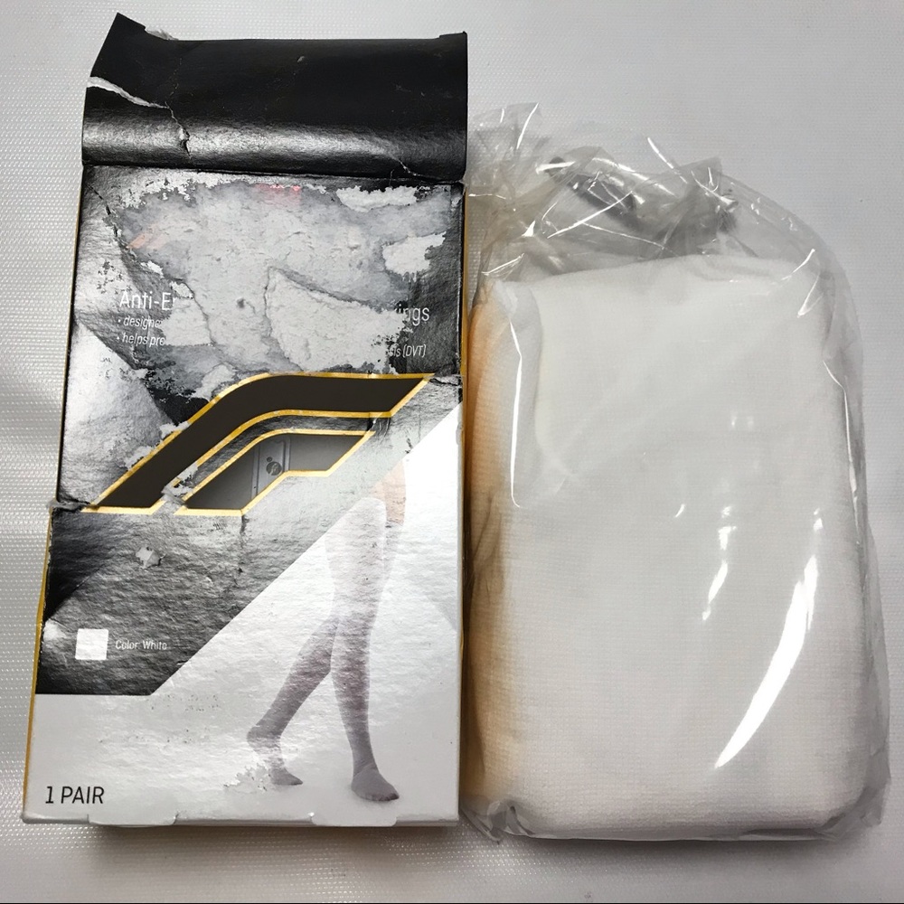 Futuro Anti-embolism Knee Closed Toe Stockings L